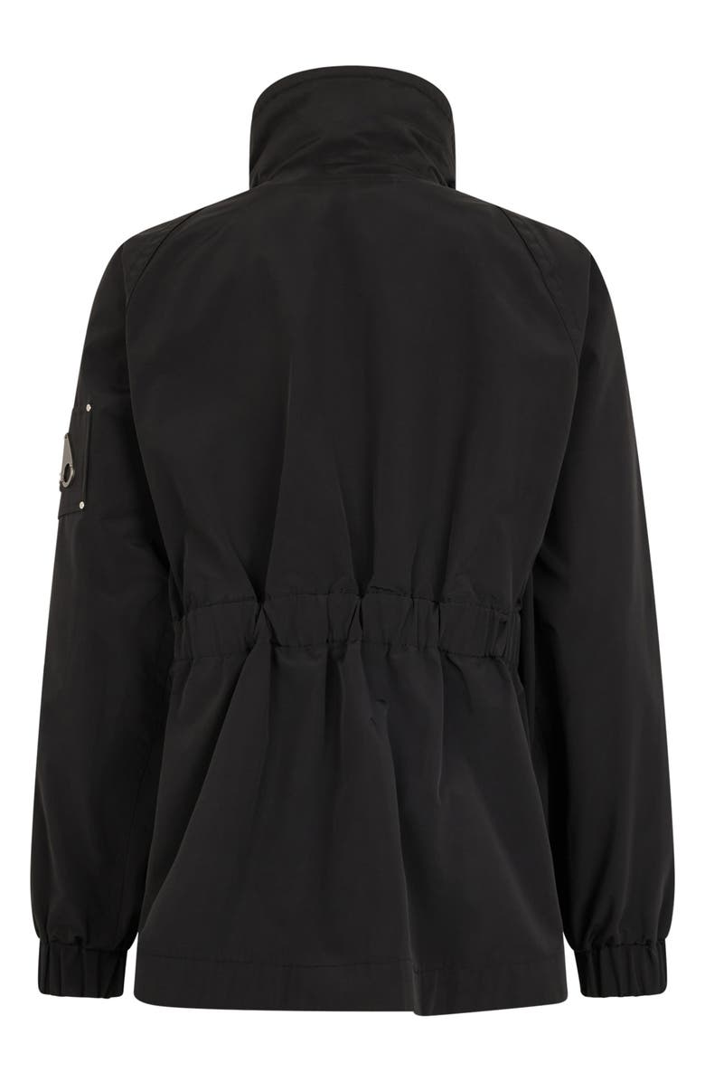 Moose Knuckles Rosemont Water Repellent Windbreaker, Alternate, color, Black