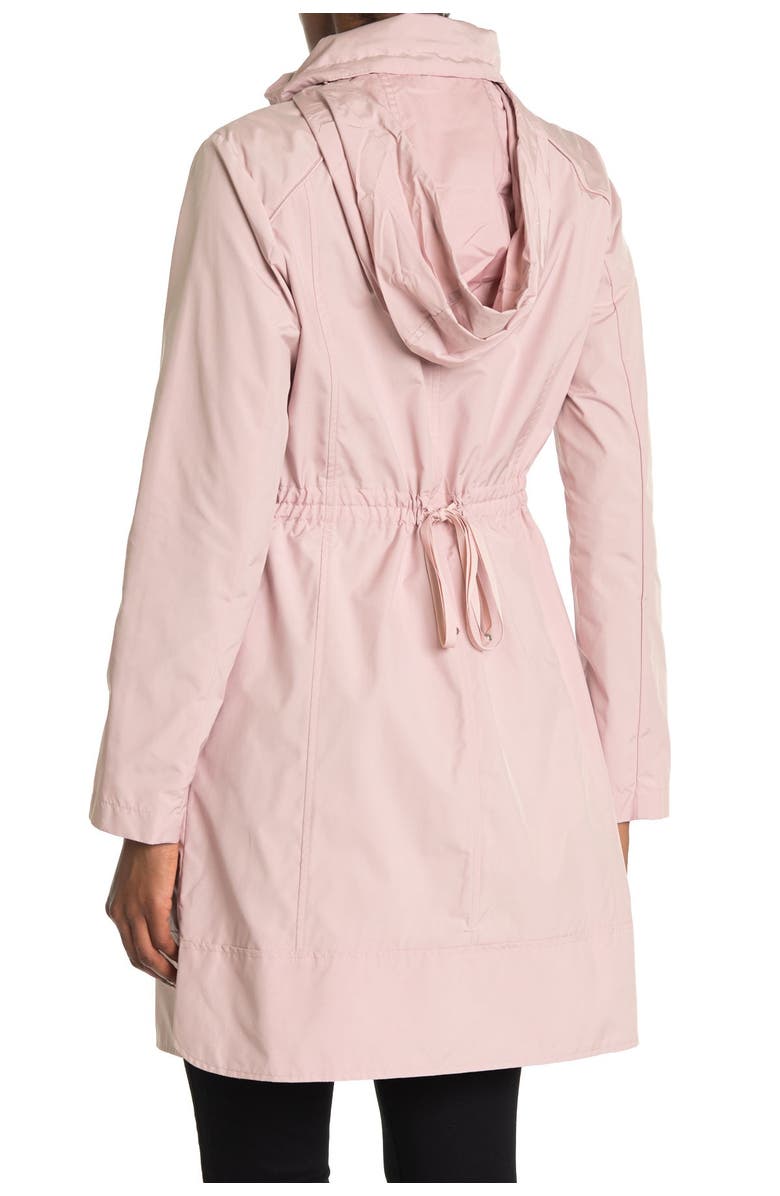 Cole Haan Signature Packable Hooded Rain Jacket, Alternate, color, Canyon Rose