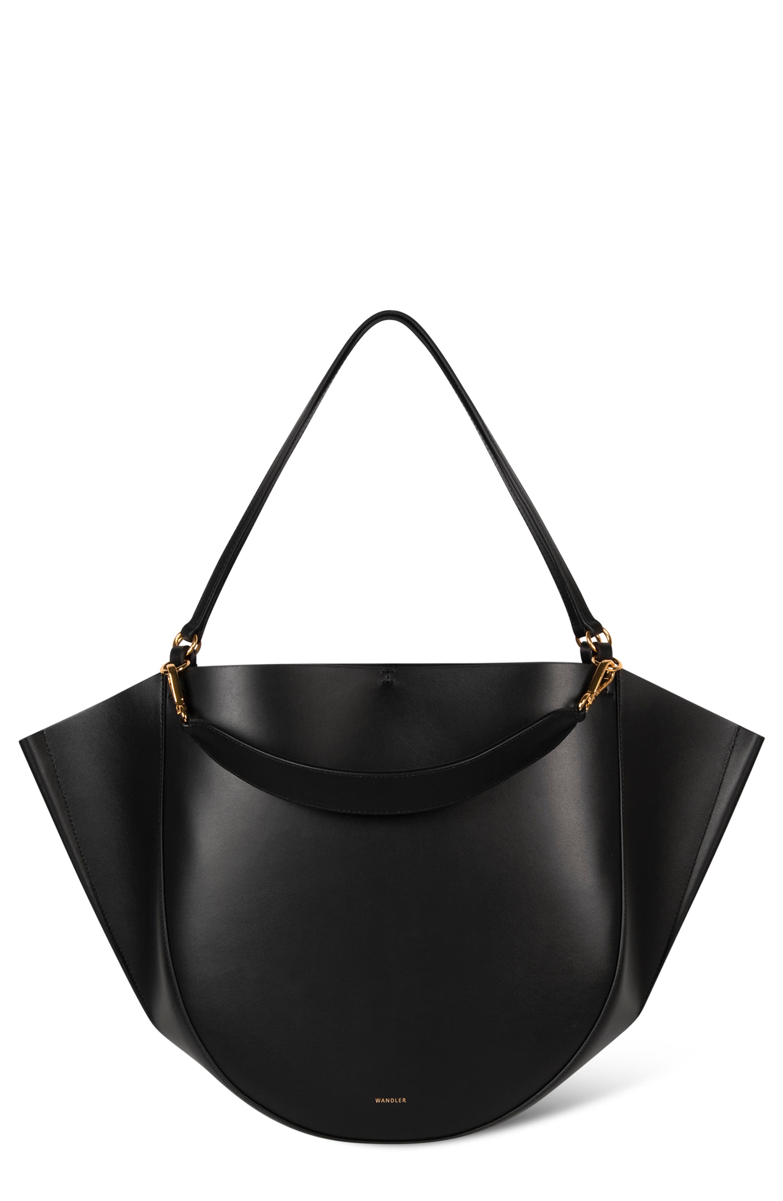 Wandler Mia Leather Tote Bag, Main, color, 