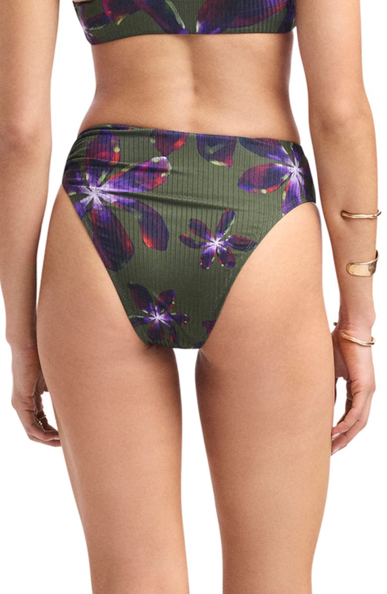 Vitamin A<sup
®</sup
 Lolita Rib Ring Bikini Bottoms, Alternate, color, Watercolor Orchid