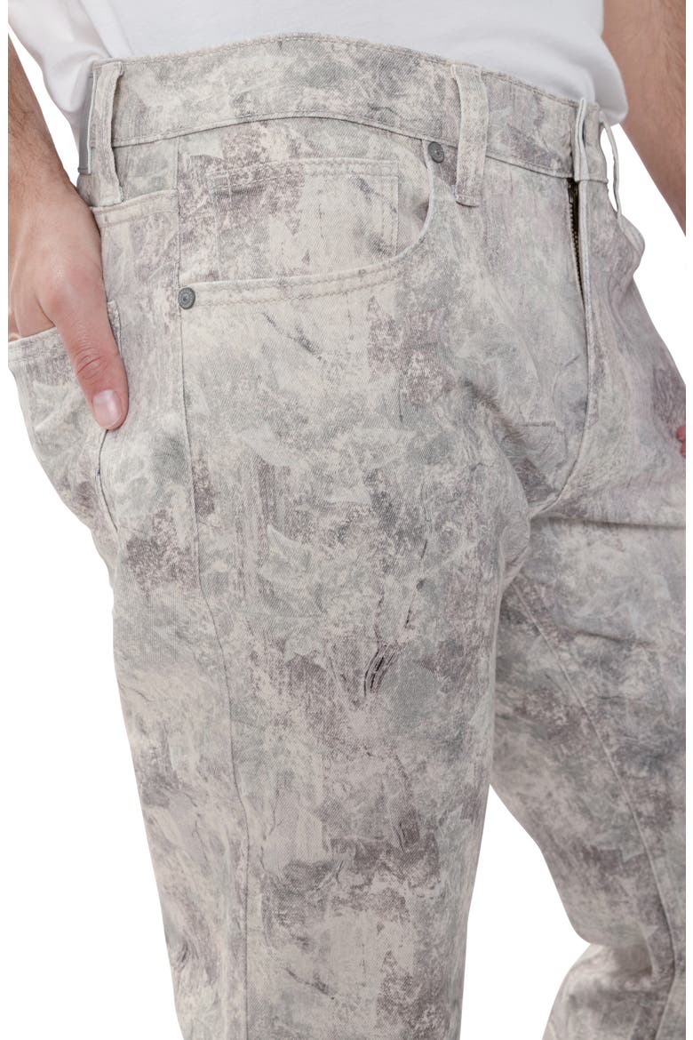 Zac Distressed Relaxed Straight Leg Jeans, Alternate, color, DISTRESSED TREE