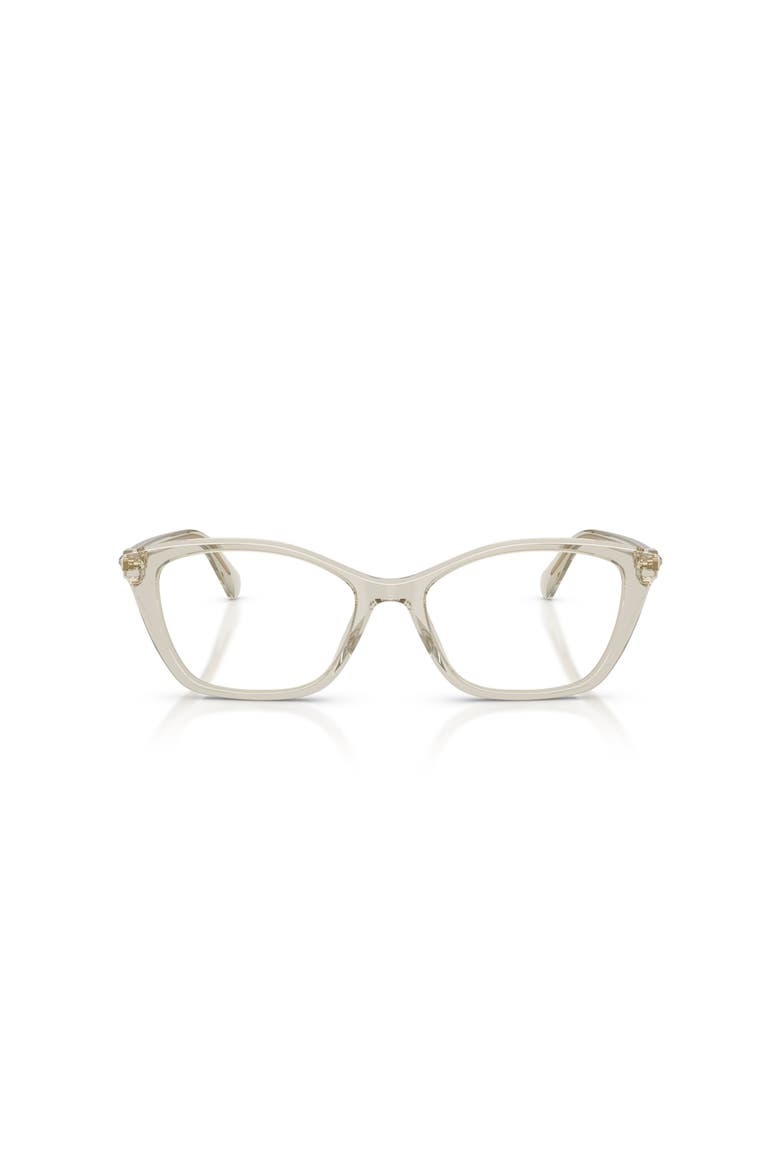 54mm Rectangle optical glasses, Alternate, color, Beige