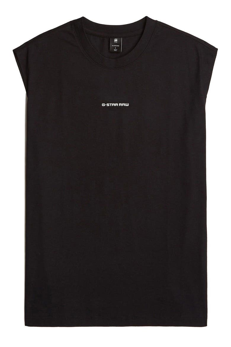 Boxy T-Shirt, Alternate, color, DARK BLACK