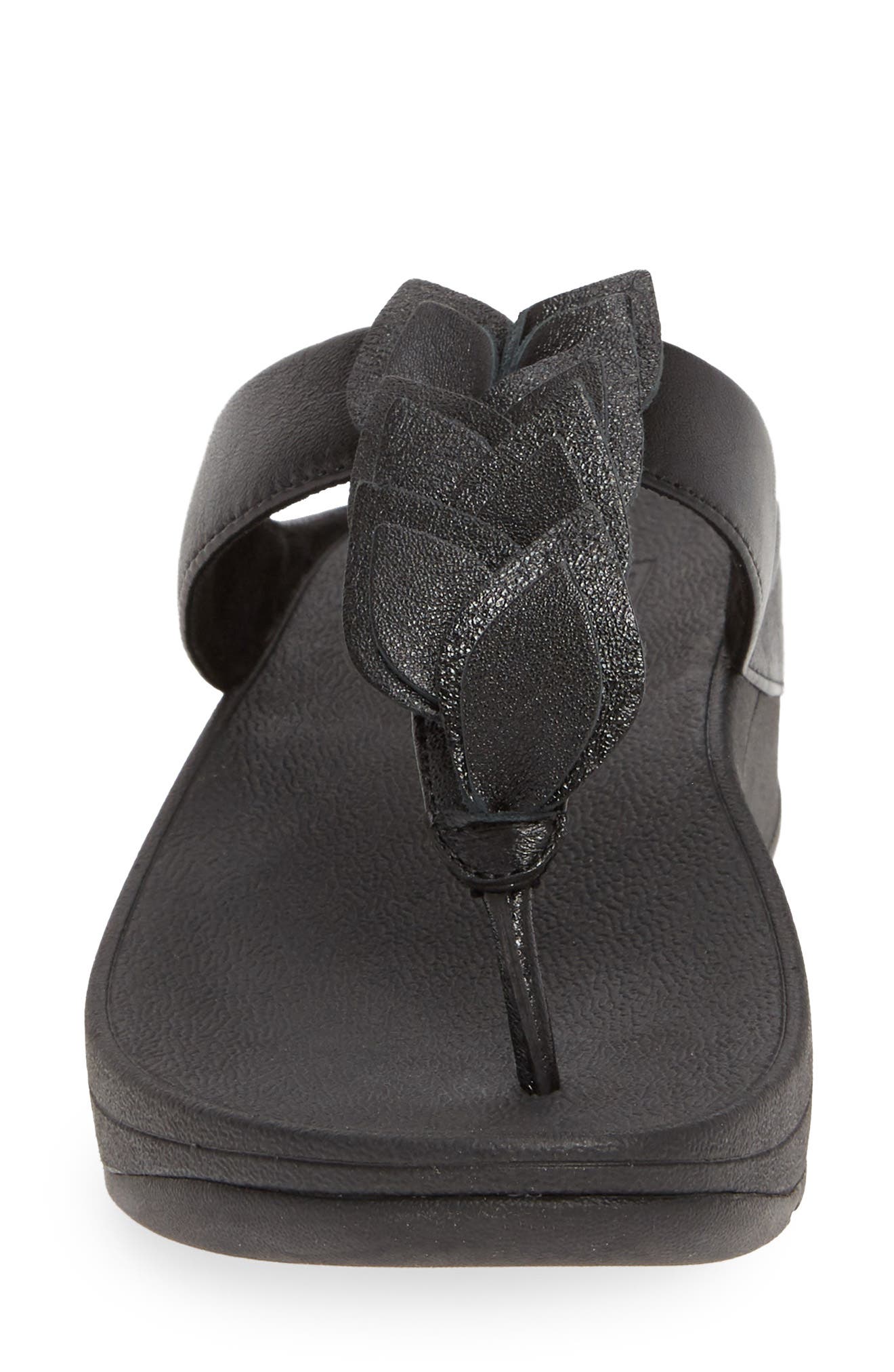 FitFlop Fino Leaf Flip Flop, Alternate, color, 