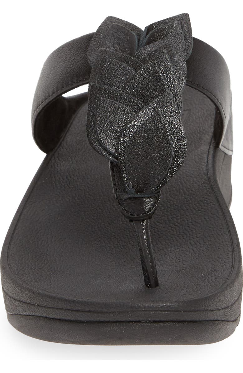 FitFlop Fino Leaf Flip Flop, Alternate, color,