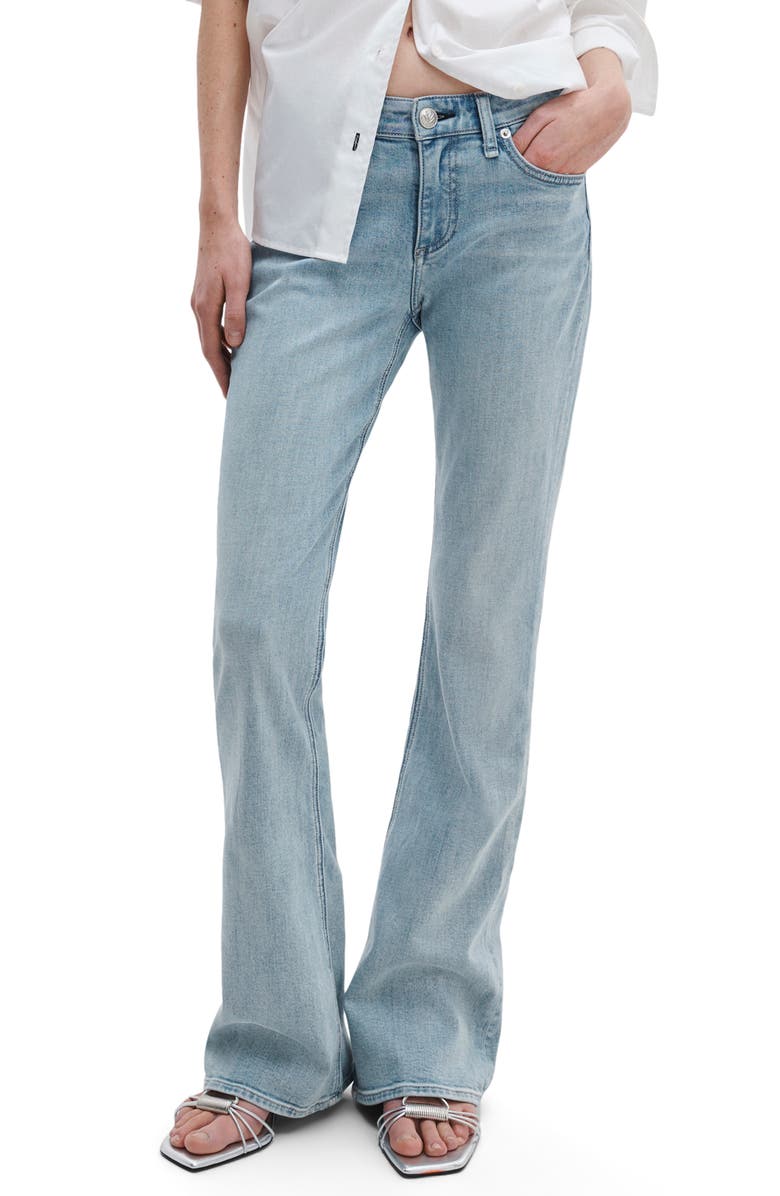 rag & bone Kinsley Low Rise Bootcut Jeans, Main, color, Rallay