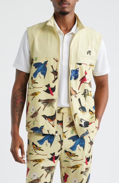 Birds of Georgia Print Vest
