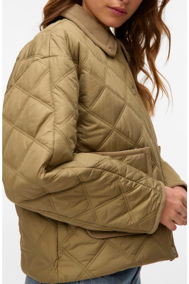 Minnesota Quilted Short Jacket, Alternate, color, MERMAID