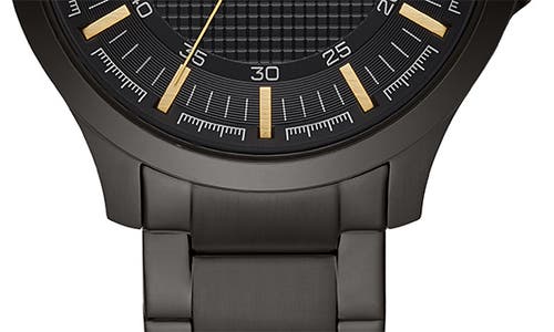 Armani Exchange Ax  Bracelet Watch, 46mm In Black