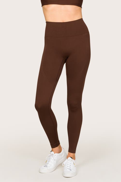 ALALA Barre Seamless Tight in Coffee 