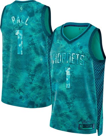Nike Unisex Jordan Brand LaMelo Ball Teal Charlotte Hornets