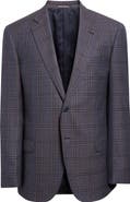 Emporio Armani Plaid Virgin Wool Sport Coat