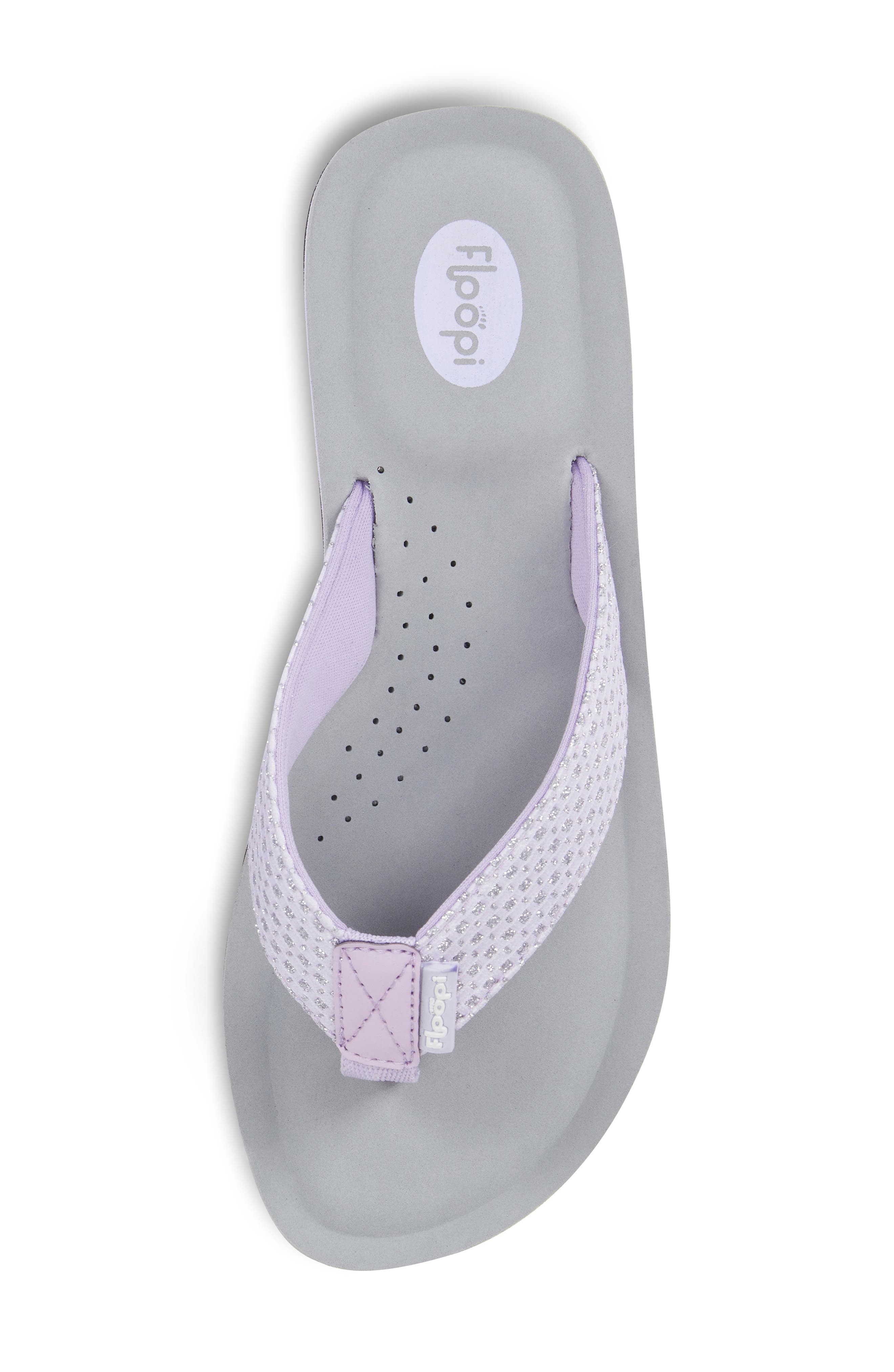 Sofia Sparkly Flip Flop, Alternate, color, LAVENDER