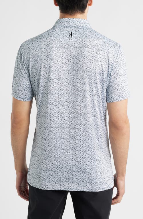 Johnnie-o Marietta Featherweight Prep-formance Jersey Polo In Blue