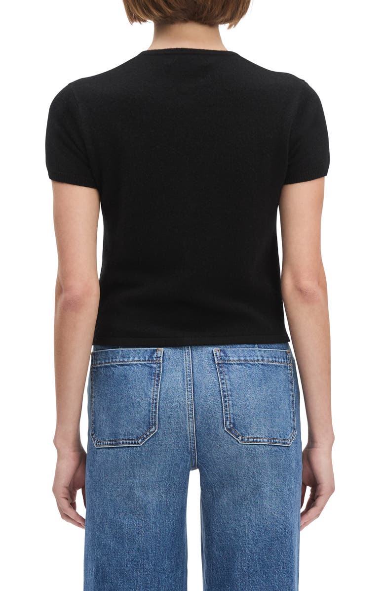 Favorite Daughter The 9 to 5 Cashmere Cardigan, Alternate, color, Black