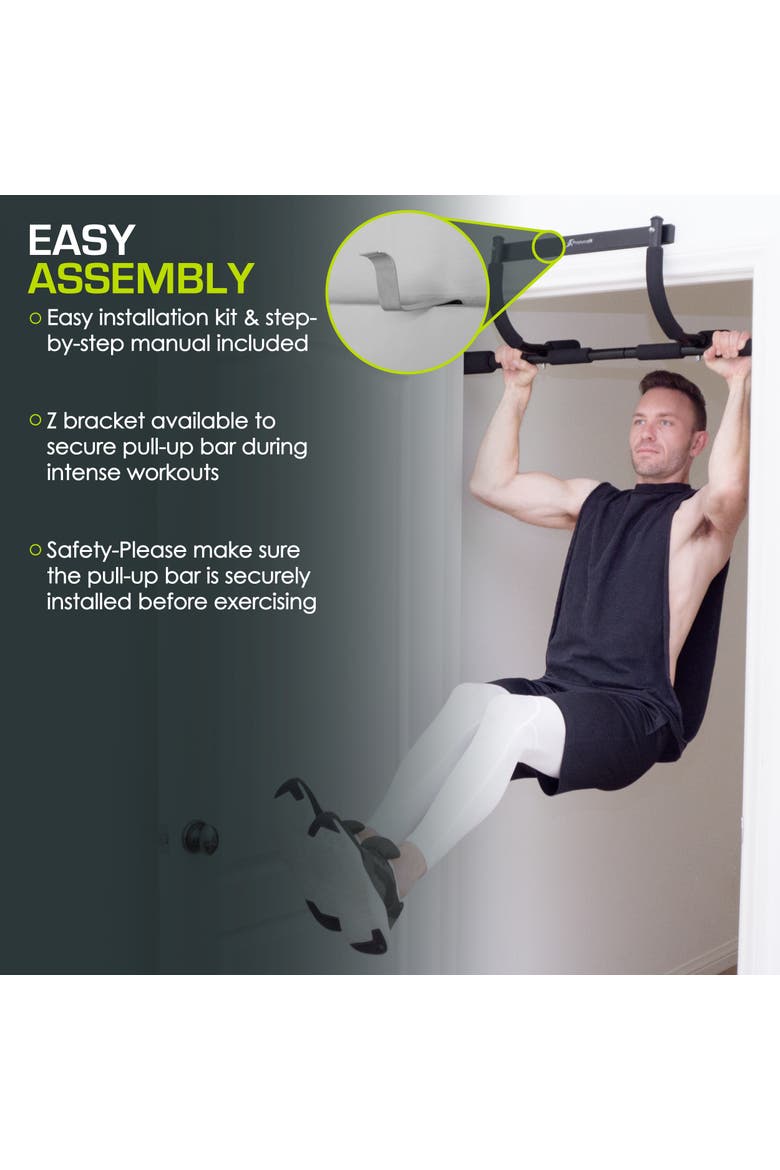 Multi-Grip Lite Pull-Up Bar, Alternate, color, Black