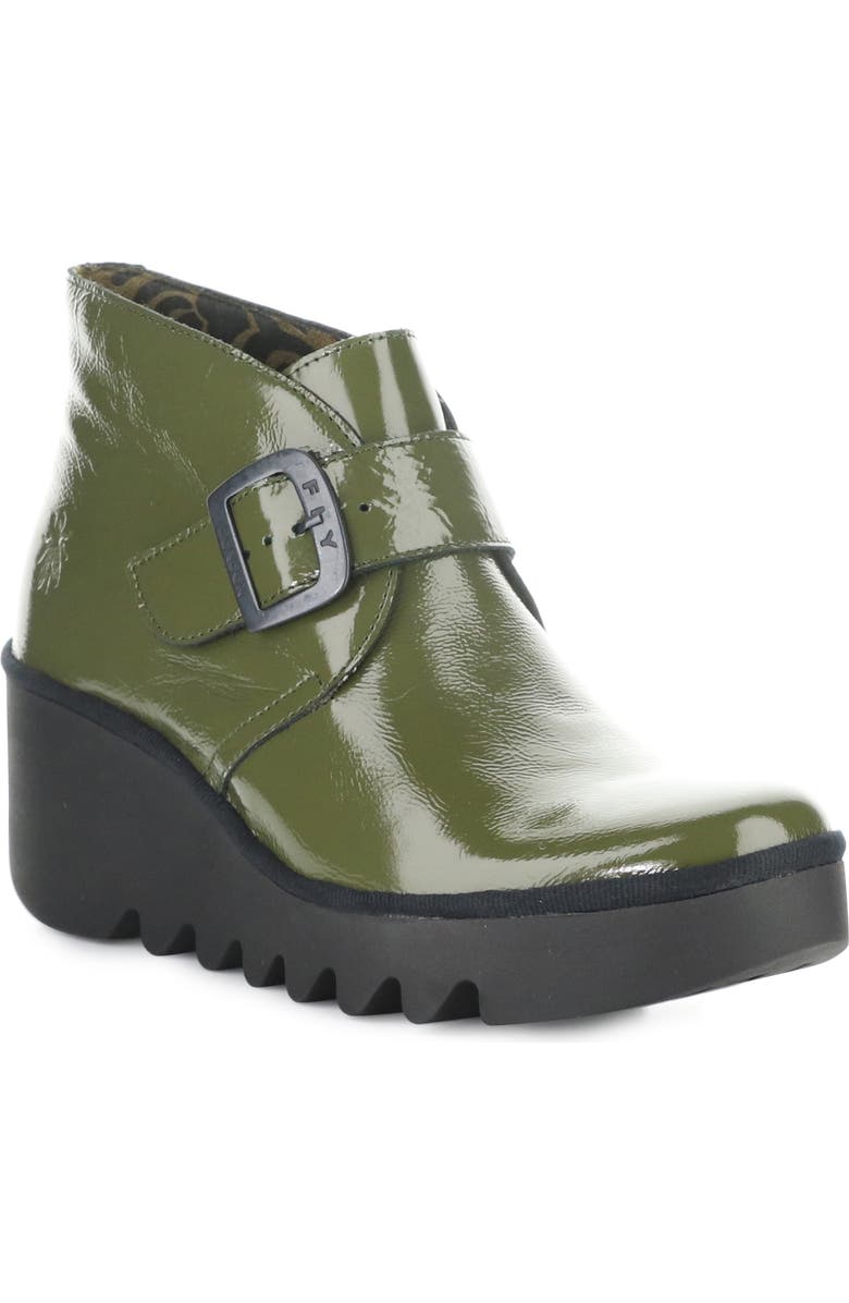 Fly London Birt Wedge Bootie, Main, color, 013 Sea Kelp