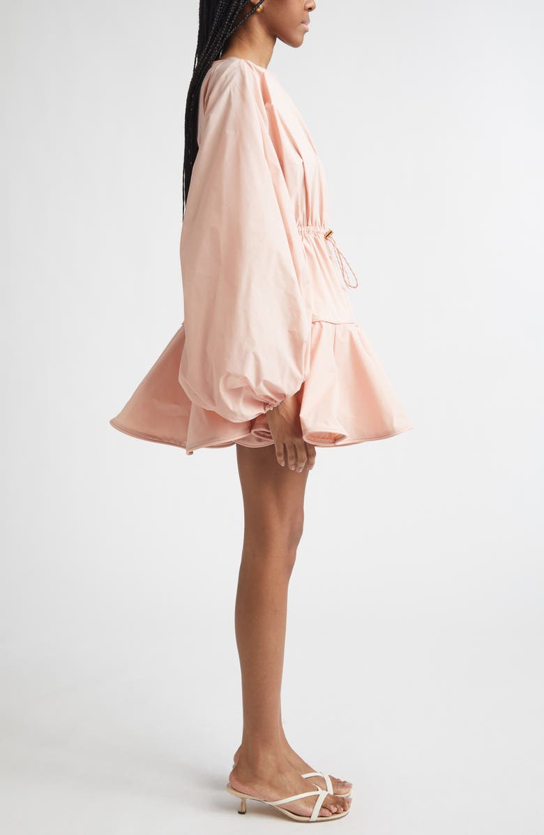 Zimmermann Alchemy Long Sleeve Minidress, Alternate, color, Peach