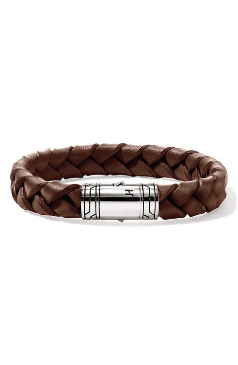 Woven Leather Bracelet
