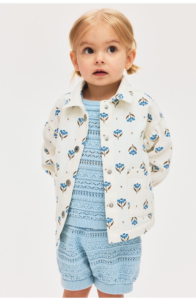 H&M Cotton Denim Jacket, Alternate, color, 