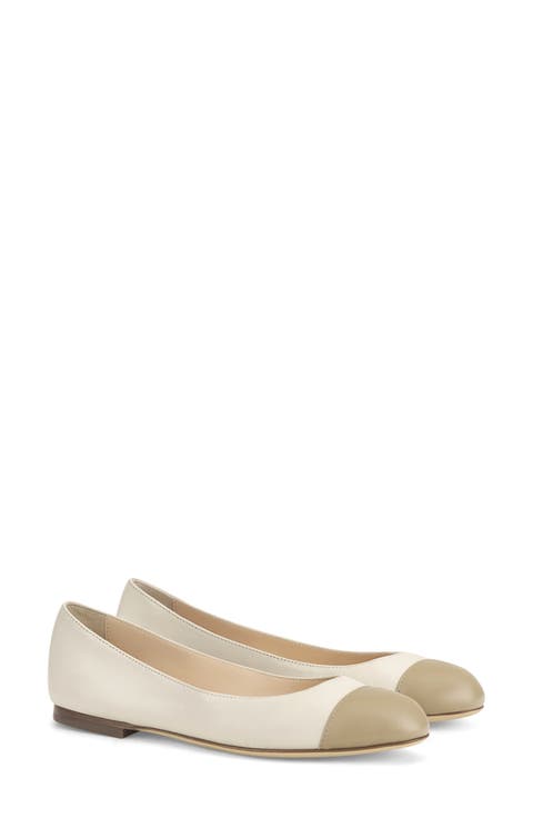 Milly Cap Toe Flat