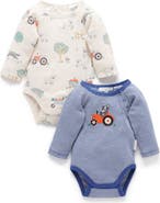 Purebaby 2 Pack Bodysuit