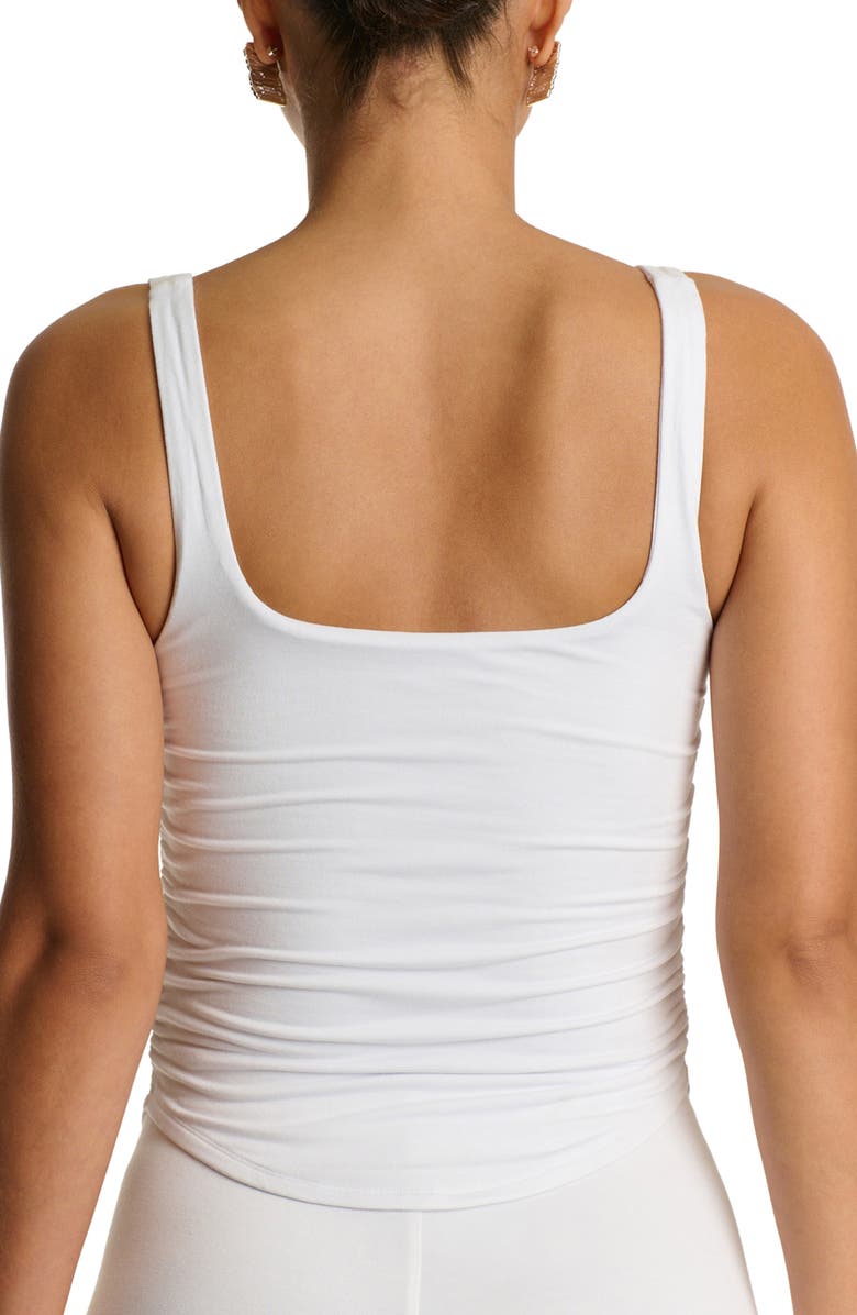 Naked Wardrobe Smooth Tank, Alternate, color, White