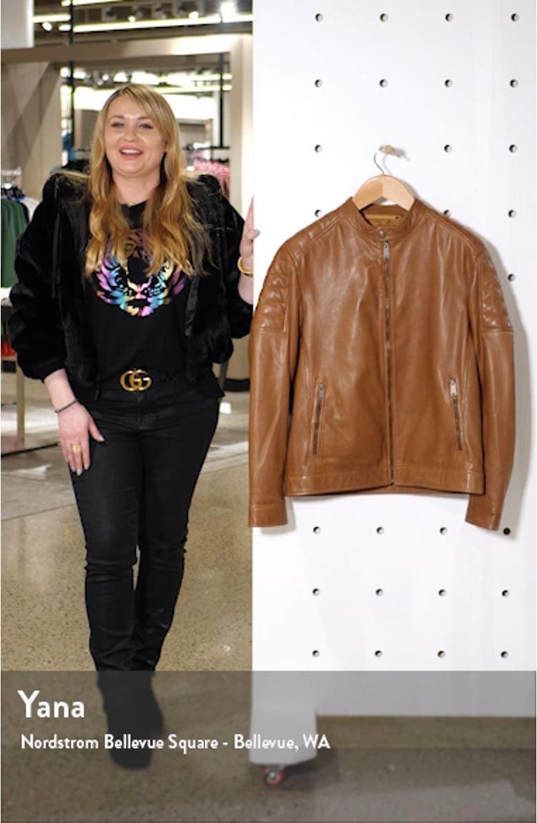 Racer Leather Jacket, sales video thumbnail