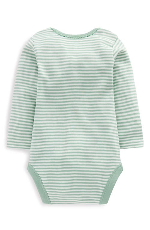 Mini Boden 5-pack Assorted Long Sleeve Cotton Bodysuits In Multi