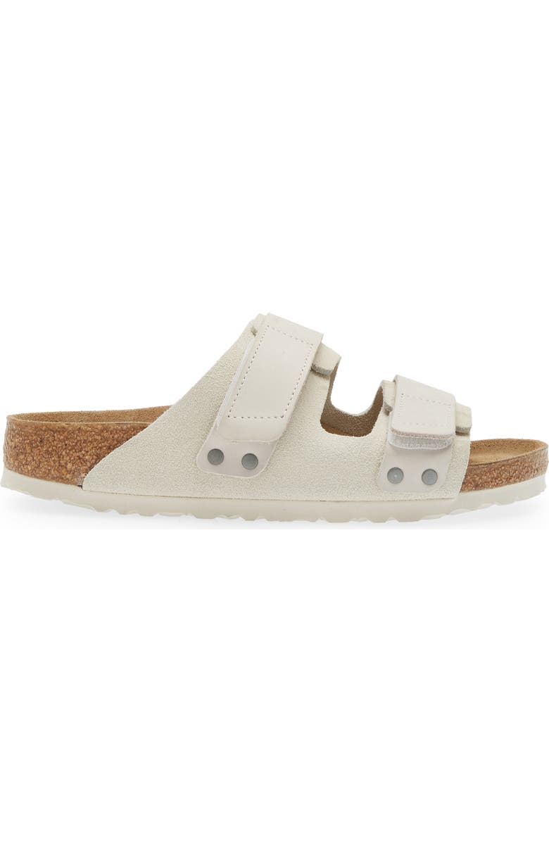 Birkenstock Uji Slide Sandal, Alternate, color, Antique White