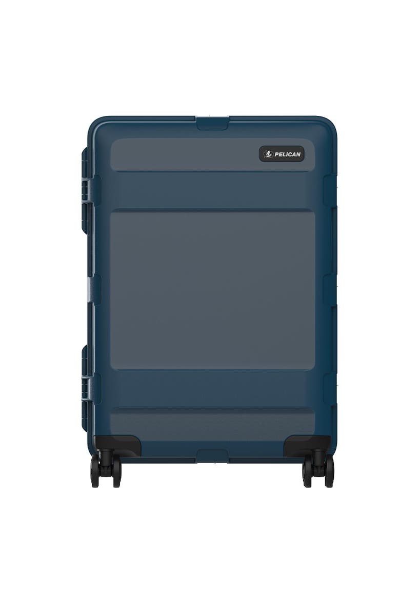 ATX Luggage Hard Case 25" Check in Luggage with Wheels, Main, color, Indigo