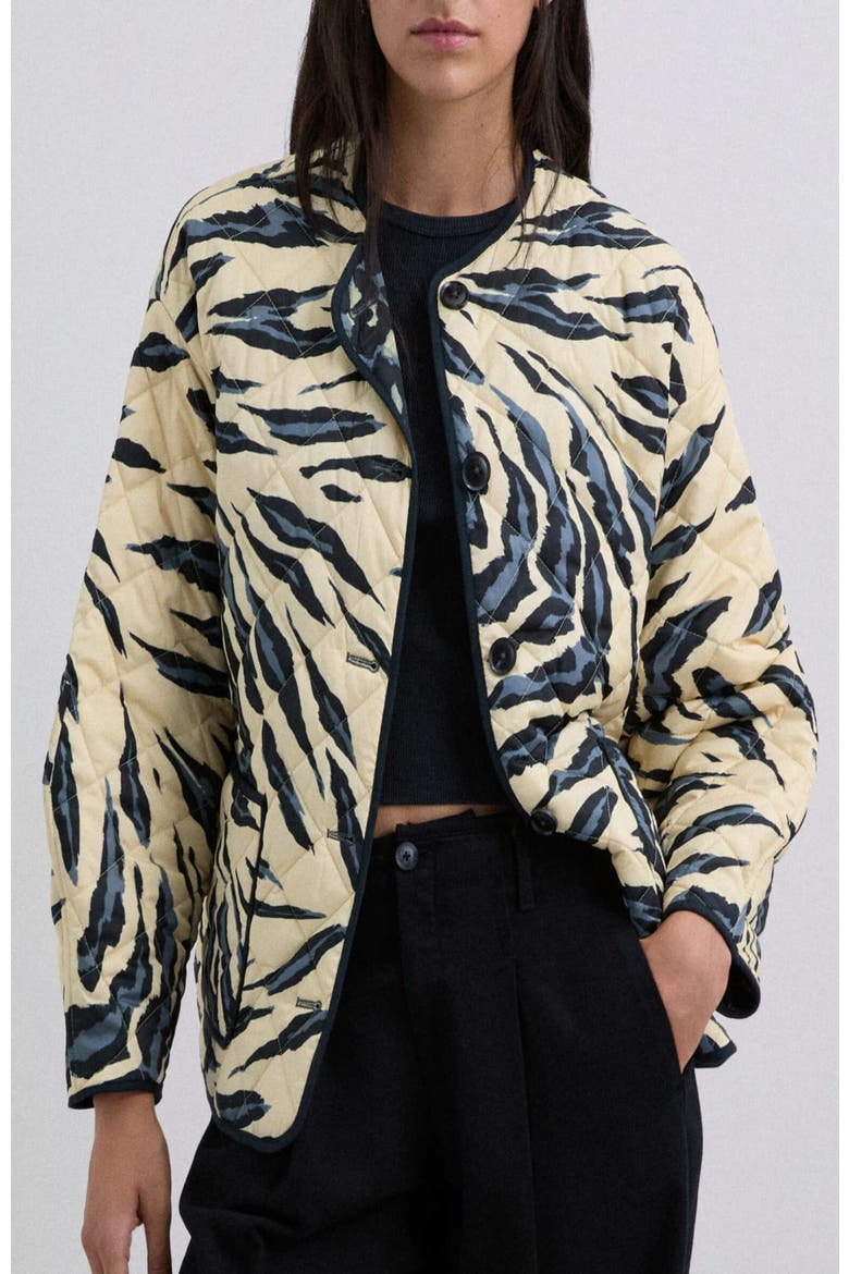 Gstaadprint Jacket, Main, color, Animalprint