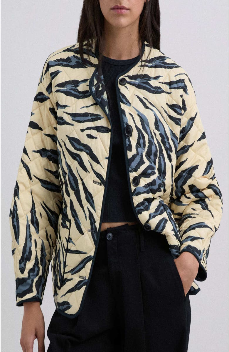 Scalpers Gstaadprint Jacket, Main, color, Animalprint
