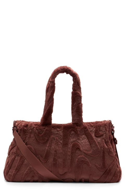 Sportswear Faux Fur Tote