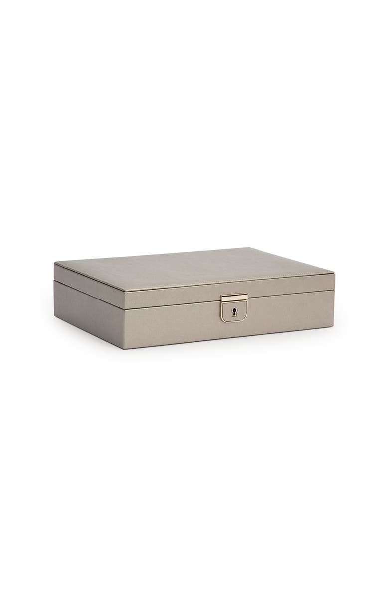 WOLF Palermo Medium Jewelry Box, Alternate, color, Pewter