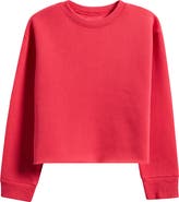 Vintage Havana Kids' Crop Crewneck Sweatshirt