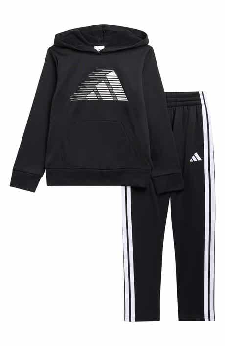 Kids' 2-Color Logo Fleece Hoodie & Joggers Set