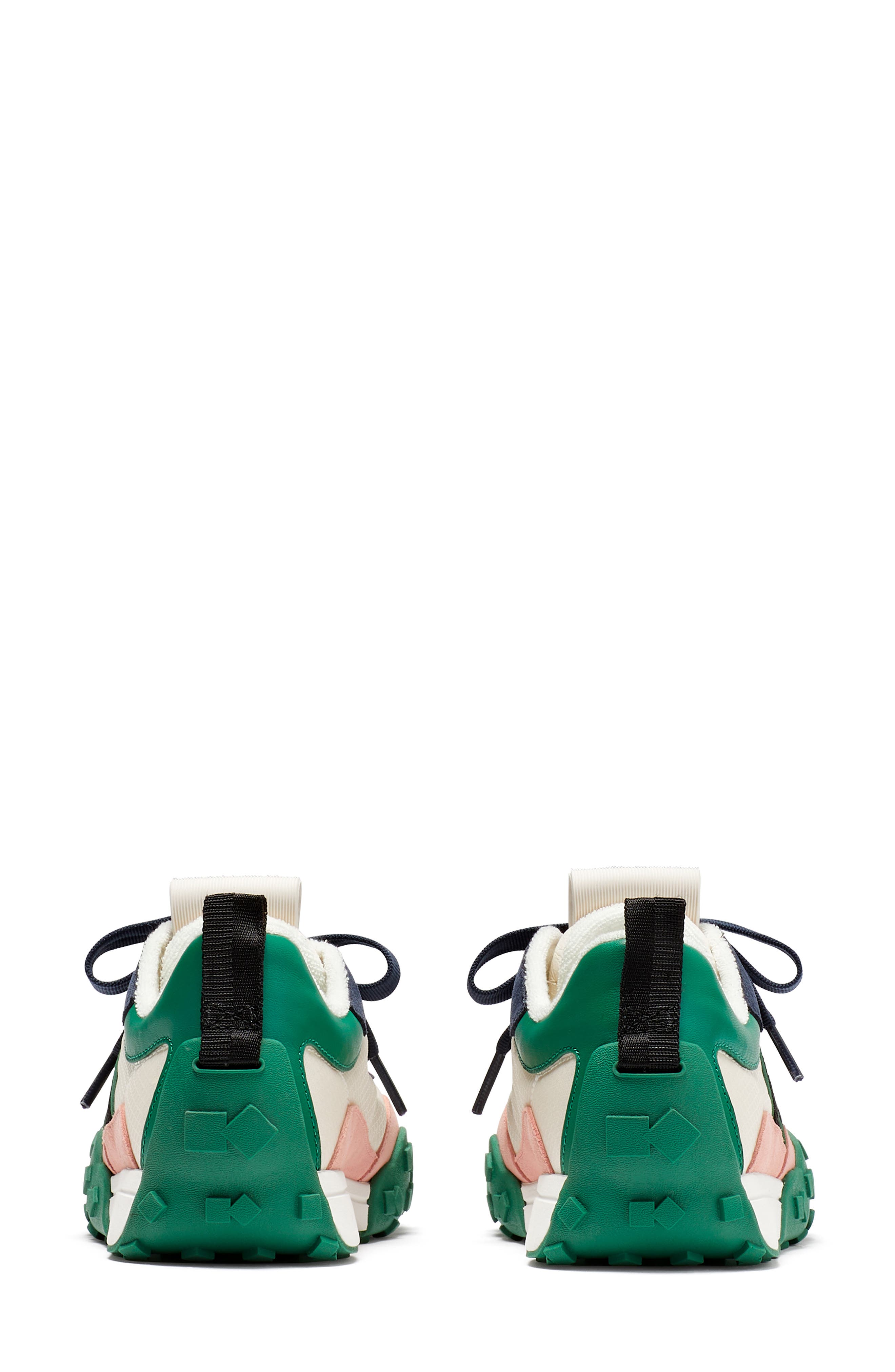 Kate Spade New York k as in kate sneaker, Alternate, color, Cream/ Verdant Green