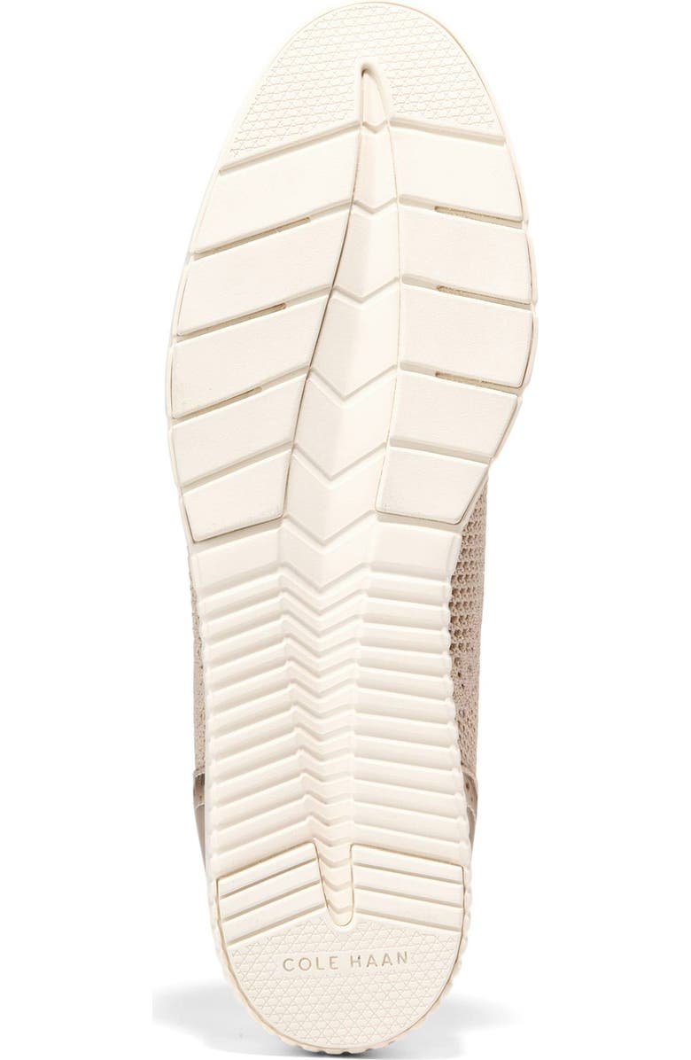 Cole Haan Grand City Platform Oxford, Alternate, color, Rye/Gold Metallic Knit/Ivory