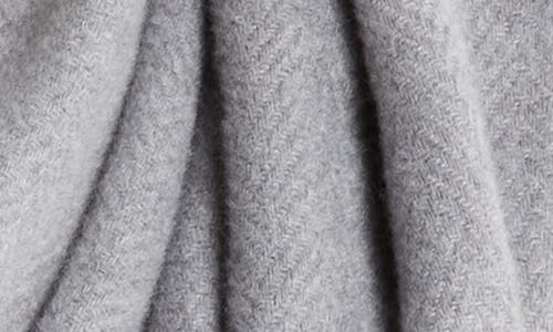 Nordstrom Rack Herringbone Wrap Scarf In Gray