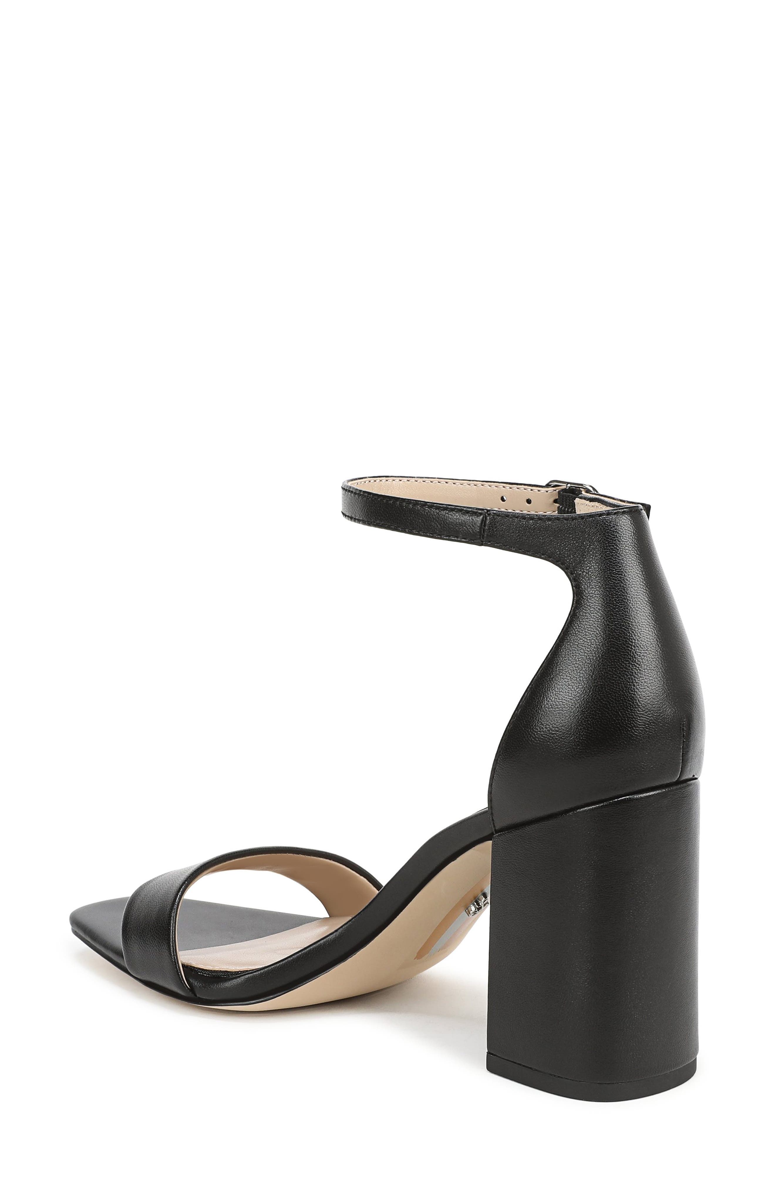 Sam Edelman Daniella Ankle Strap Sandal, Alternate, color, Black