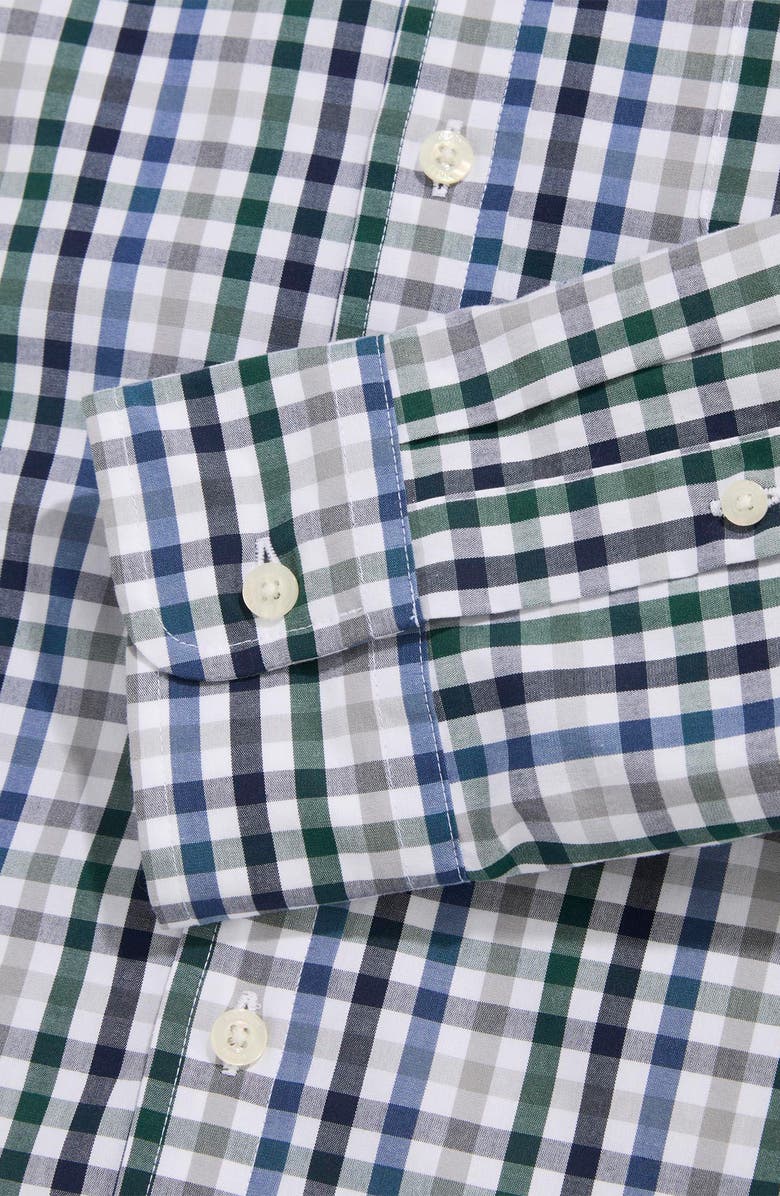 vineyard vines Classic Fit Tattersall Poplin Button-Down Shirt, Alternate, color, 
