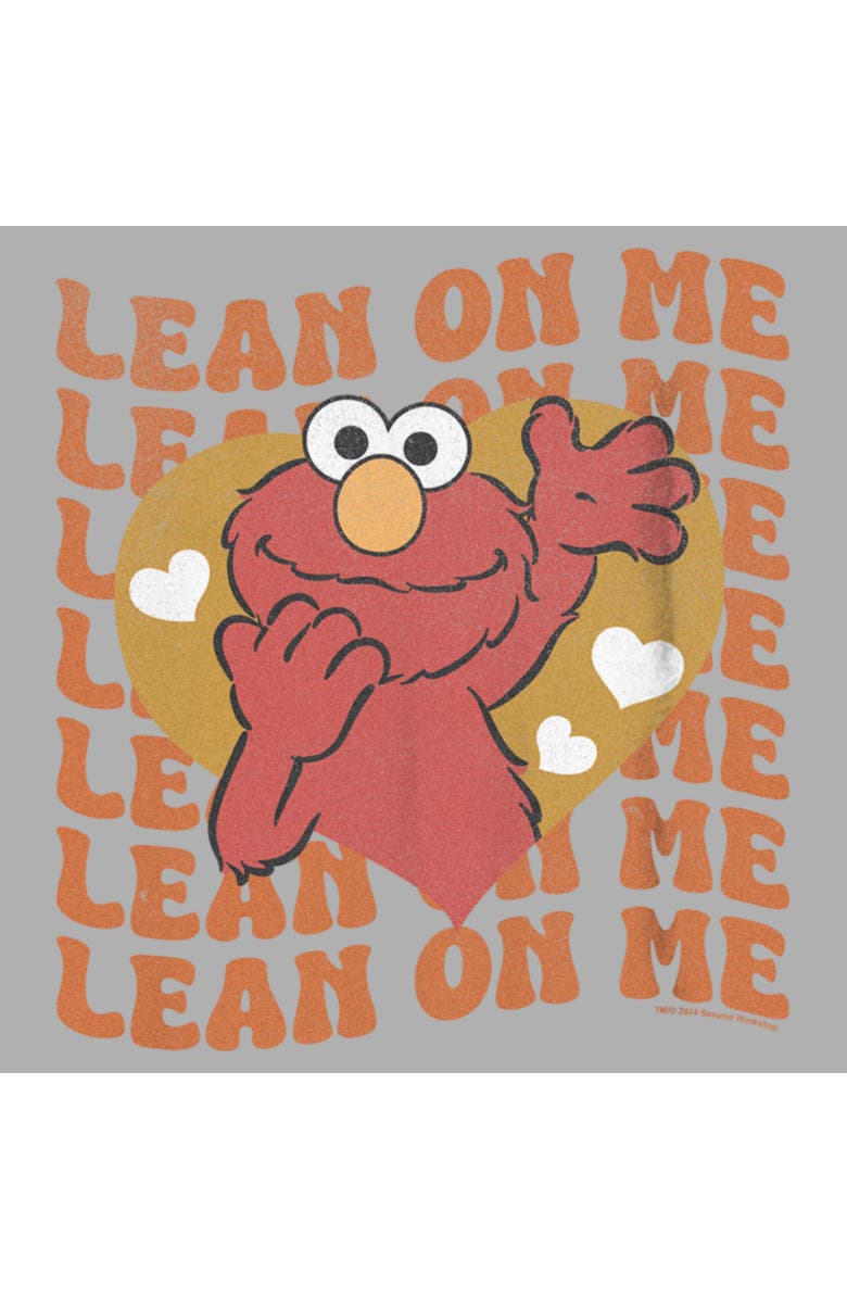 Sesame Street<sup>®</sup> Boy's Sesame Street Elmo Lean On Me Graphic T-Shirt, Alternate, color, Athletic Heather