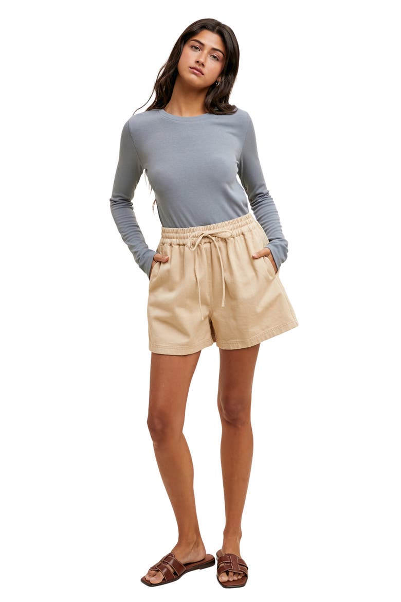 Cotton Shorts, Alternate, color, TAUPE