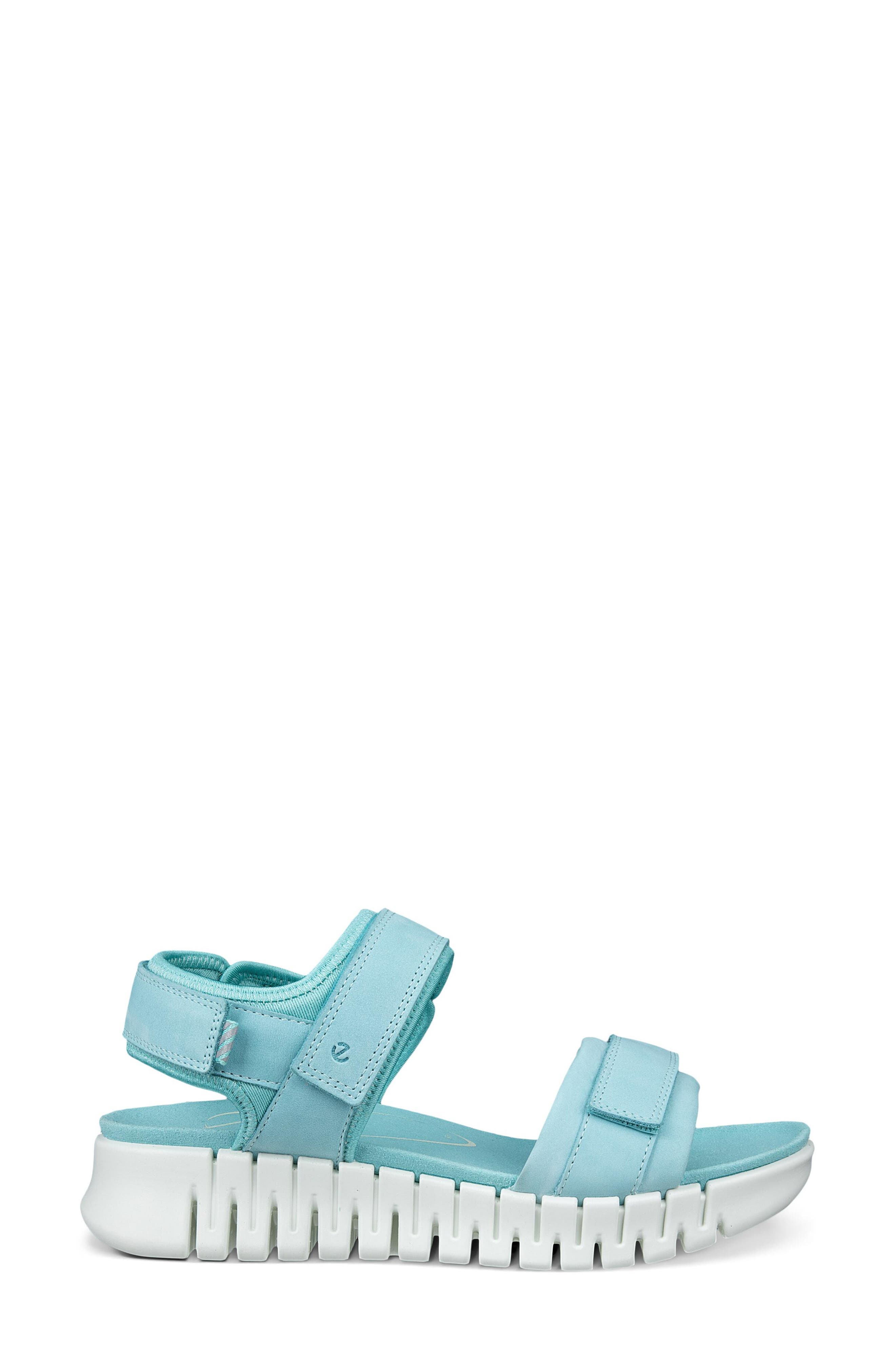 ECCO Gruuv Sol Sandal, Alternate, color, Aquatic