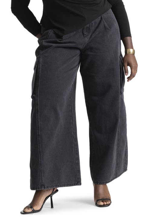 Wide Leg Cargo Jean