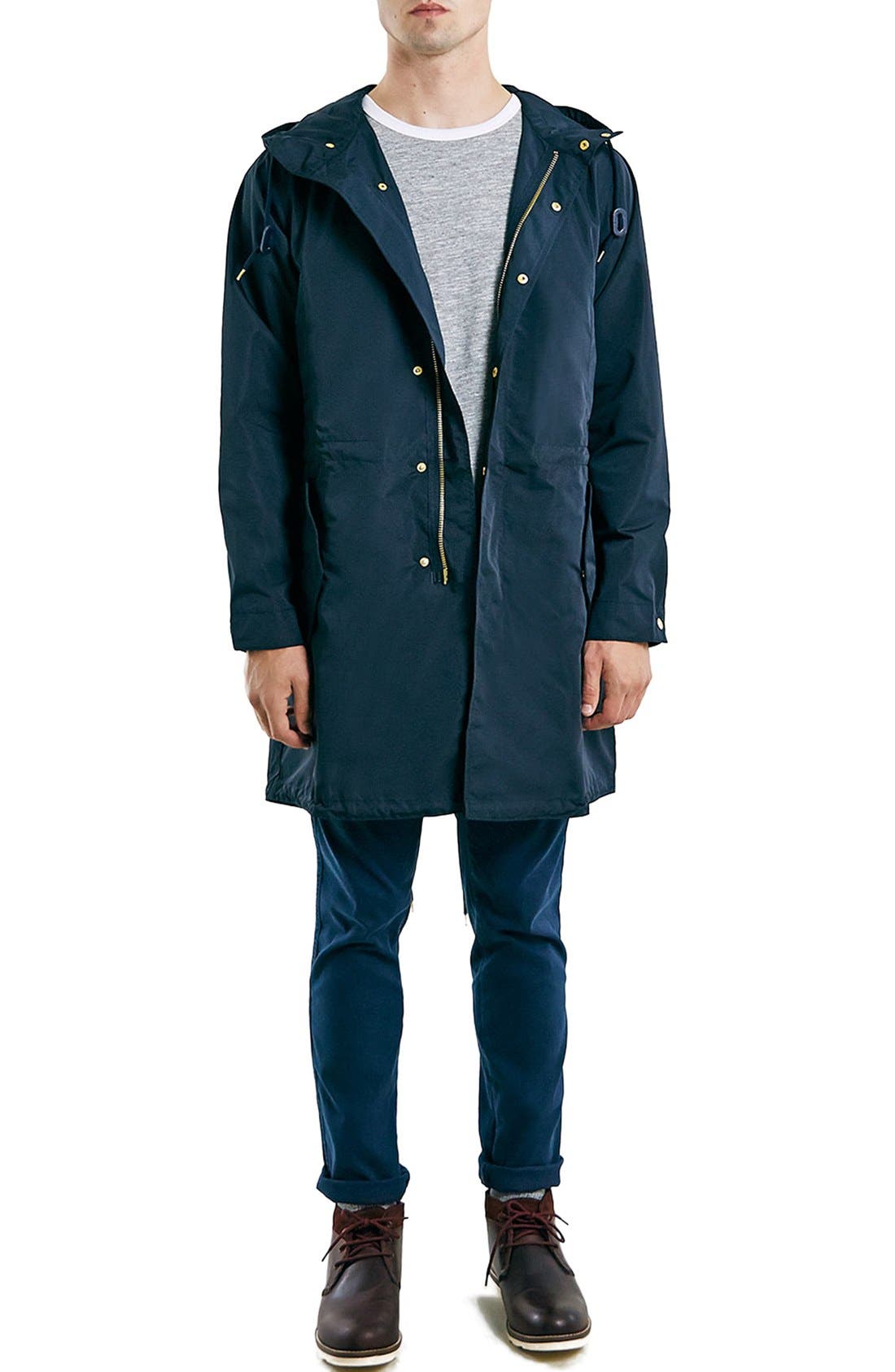 Topman Oversized Fishtail Parka (Men) | Nordstrom