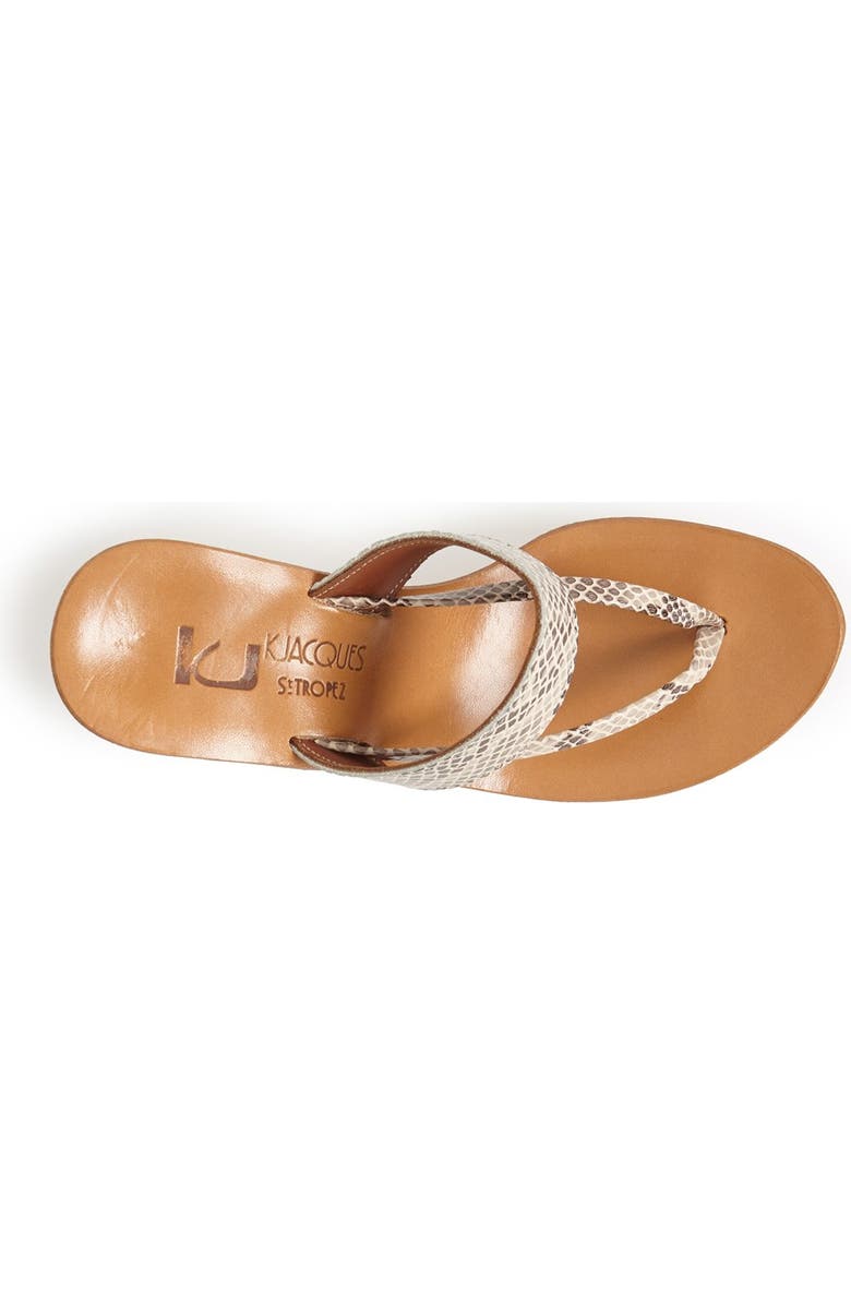 K.Jacques St. Tropez Thong Wedge Sandal, Alternate, color,