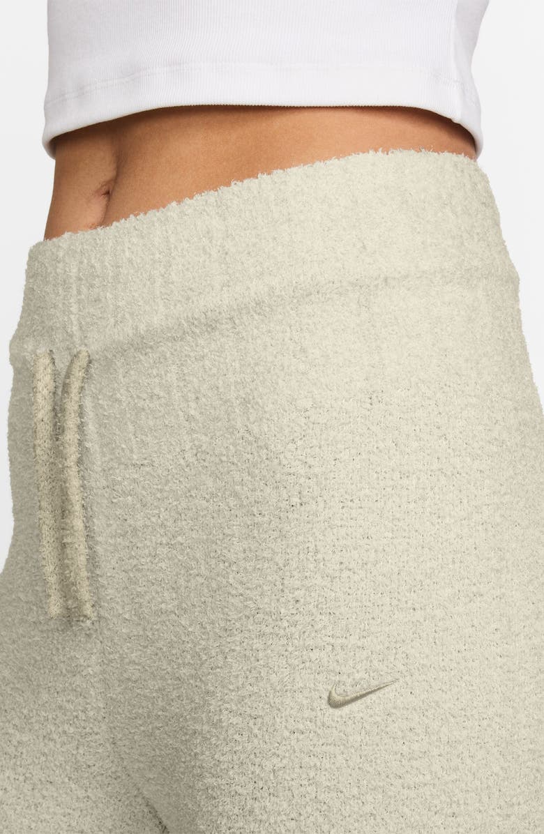 Nike Phoenix Bouclé Slim Fit Drawstring Pants, Alternate, color, Light Bone