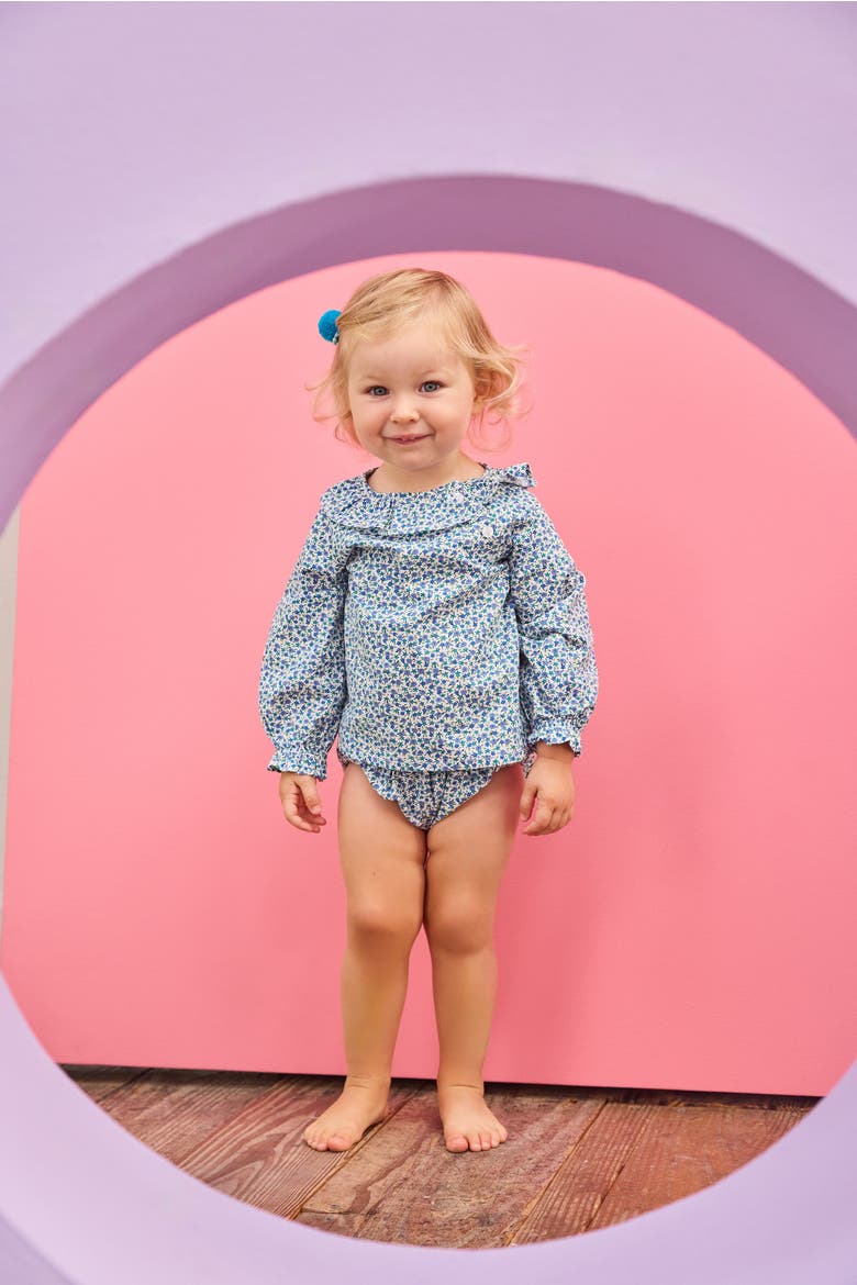 Kids' Floral Margaux Bloomer Set, Alternate, color, Dillon Disty Floral